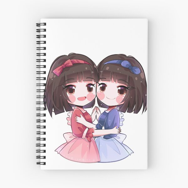 Item preview, Lovely twin girls designed and sold by Werewolf-Party.