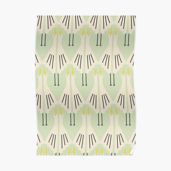 Orla Kiely Fabric Poster By Orladesigns Redbubble