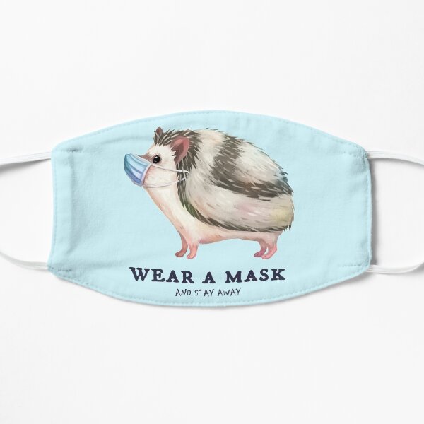 Mask Hedgehog Flat Mask