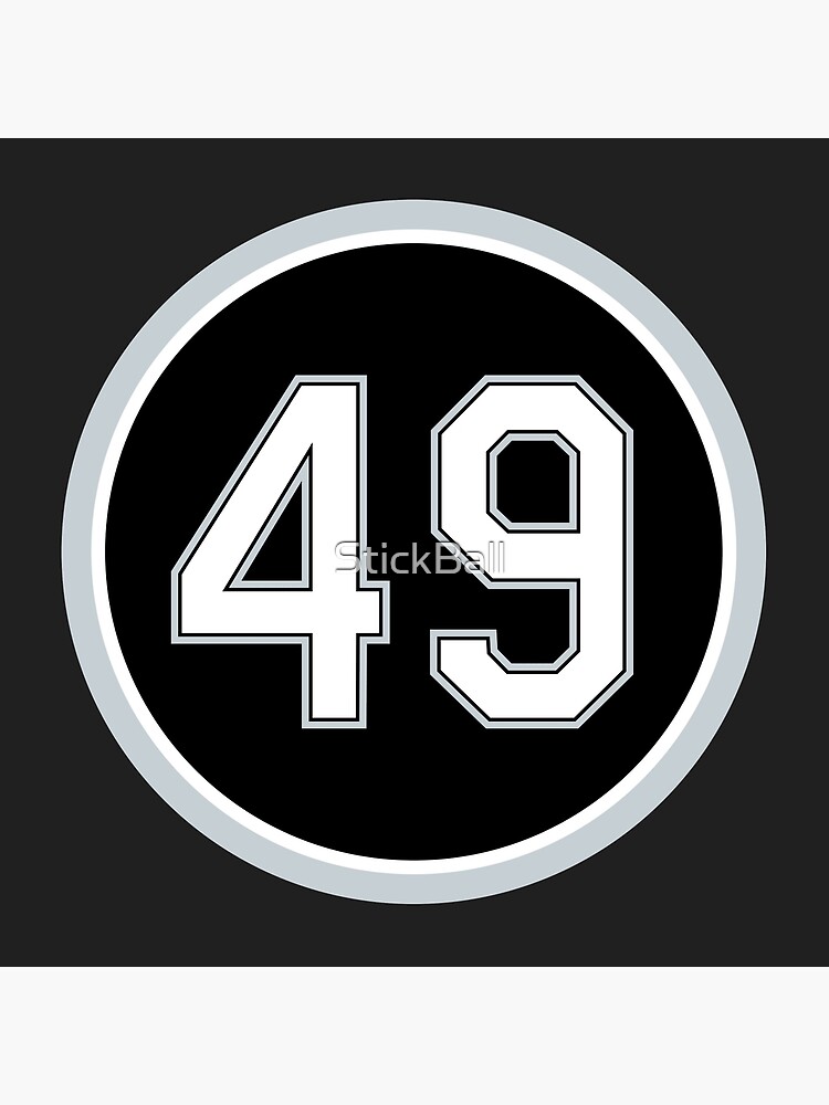 Lucas Giolito #27 Jersey Number Poster for Sale by StickBall