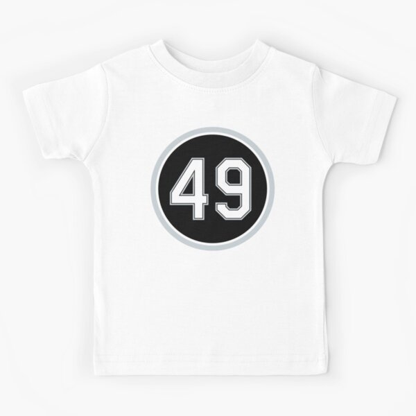 Mark Buehrle #56 Jersey Number Kids T-Shirt for Sale by StickBall