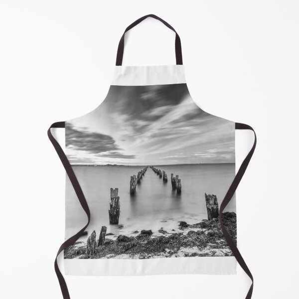 Item preview, Remains of a Pier in Black and White designed and sold by gcmadan.