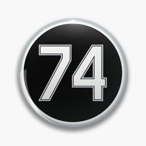 Item preview, Eloy Jimenez #74 Jersey Number designed and sold by StickBall.