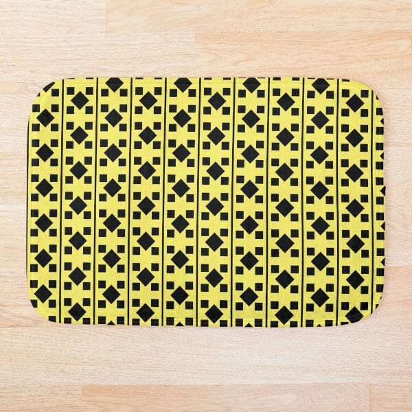 Item preview, Black Diamons Yellow Pattern designed and sold by zcabask.