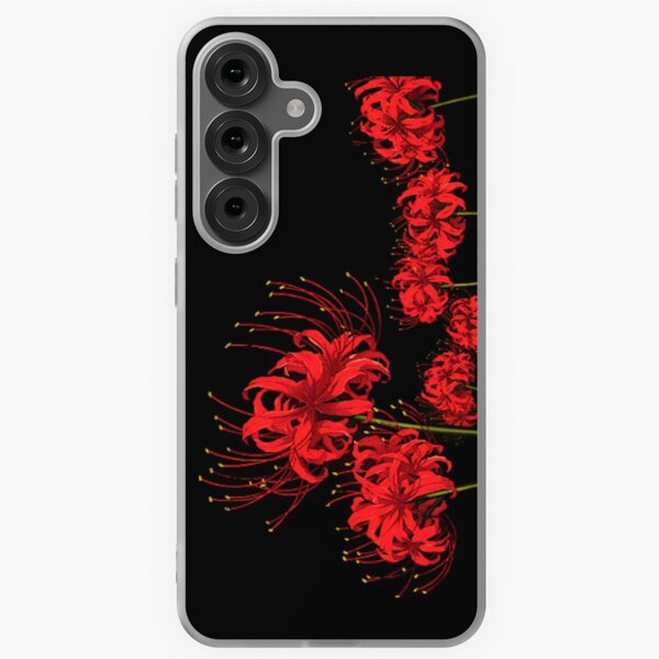 Item preview, Spider lily-black background  designed and sold by Mhodgson00.
