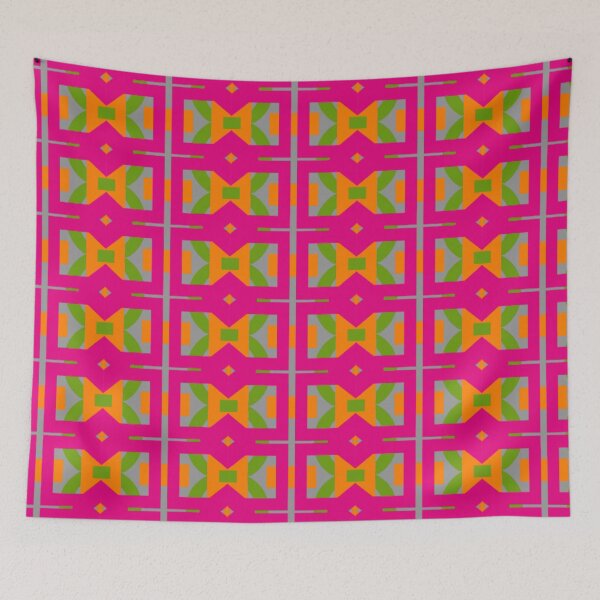 Item preview, Abstract Pink Multicolored Pattern with Geometry designed and sold by Sendreka.