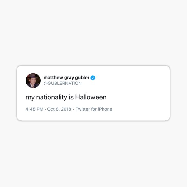 Item preview, mgg tweet  designed and sold by ava's sticker shop.
