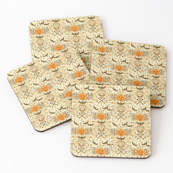 Item preview, Halloween Variety Skeleton Pumpkin Pattern 4 designed and sold by Sunny Collections.