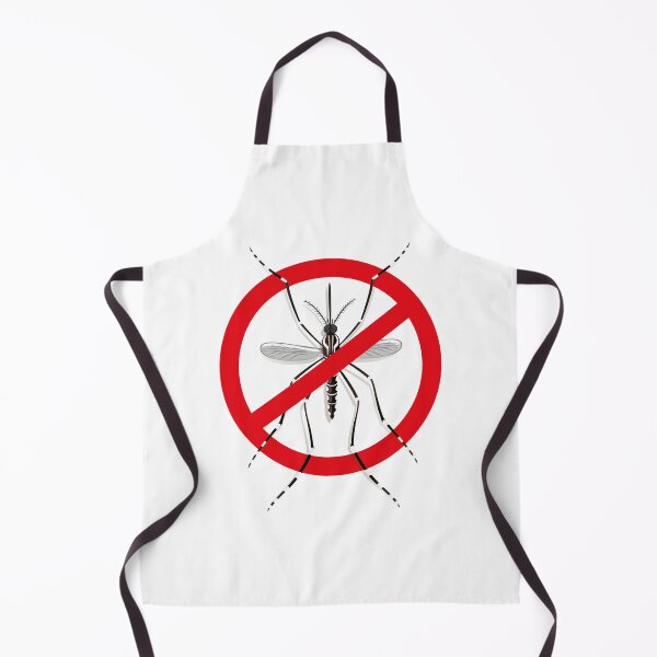 Item preview, Nature, Aedes Aegypti mosquitoes stilt with prohibited sign, top view. Ideal for informational and institutional related sanitation and care designed and sold by LucianoCosmo.