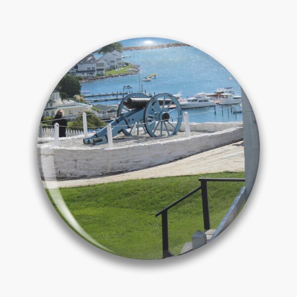 Item preview, Fort Mackinac- Lago Huron - Isla Mackinac designed and sold by spicygarb.
