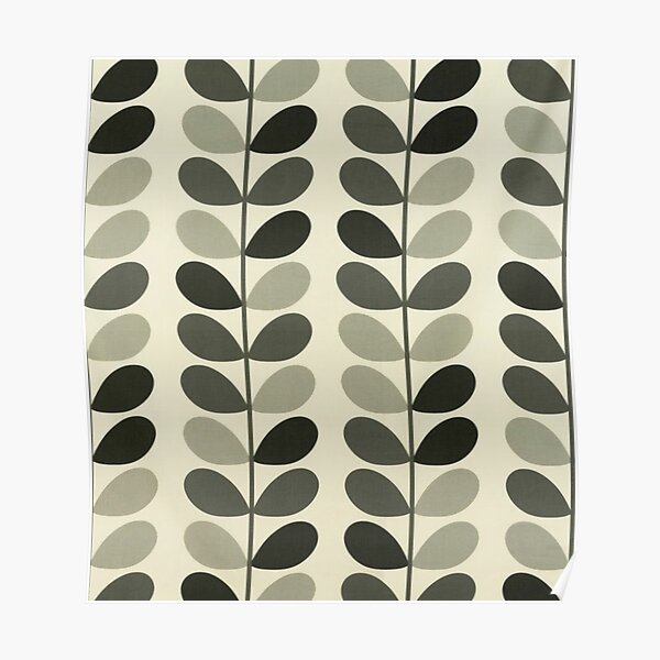 Orla Kiely Fabric Poster By Orladesigns Redbubble