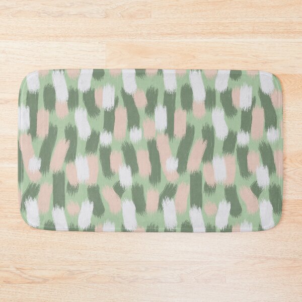 Item preview, Green Brush Strokes Pattern Overall Design designed and sold by NancyMerkle.