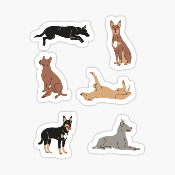 Item preview, Australian Kelpie Pattern designed and sold by LaurenceLeela.