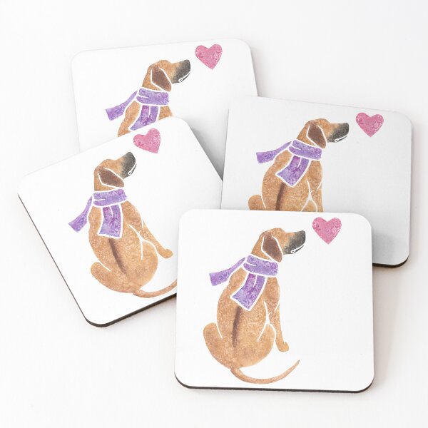 Item preview, Watercolour Rhodesian Ridgeback designed and sold by animalartbyjess.