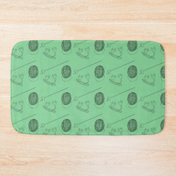 Item preview, Epee Fencing pattern in Green designed and sold by Kat Iti.