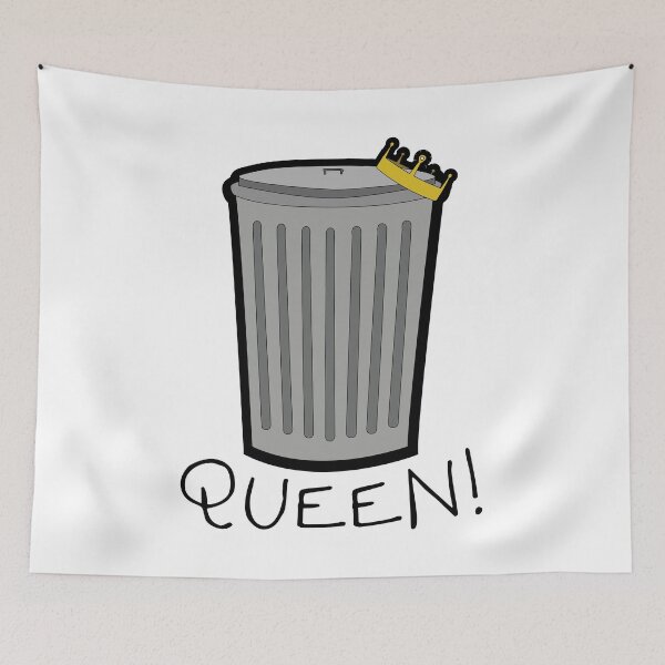 Item preview, Trash Queen Sticker designed and sold by PerkyBoi.