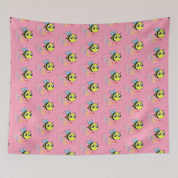 Item preview, Bee Positive Cute Design designed and sold by LordAudes.