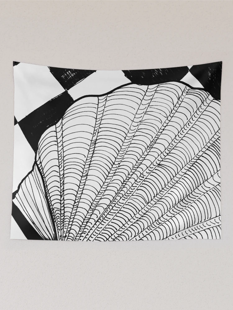Thumbnail 2 of 3, Tapestry, Shell Shell Shell designed and sold by frwl.