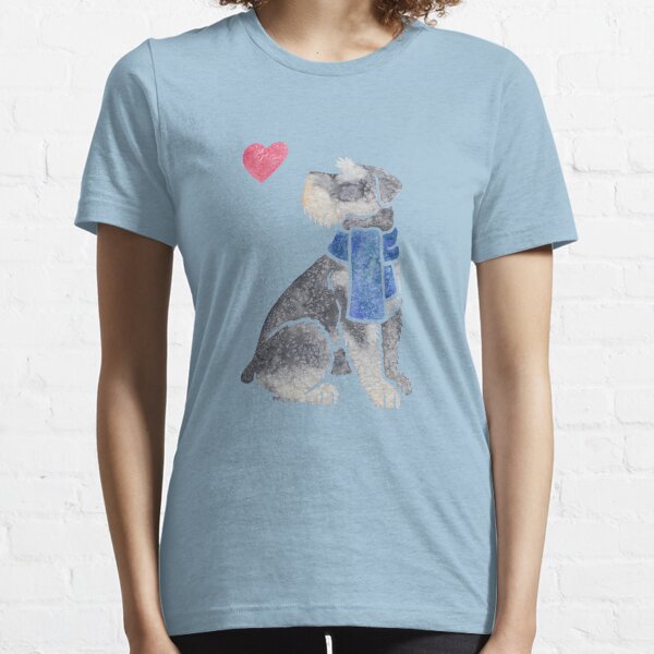 Watercolour Miniature Schnauzer Essential T-Shirt