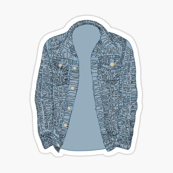 Karol G Manana Sera Bonito Stickers Hooded Denim Jacket - Allprintify