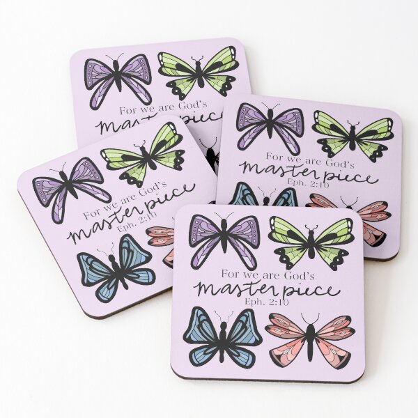 Item preview, Bright God's Masterpiece Butterflies designed and sold by faithprints.