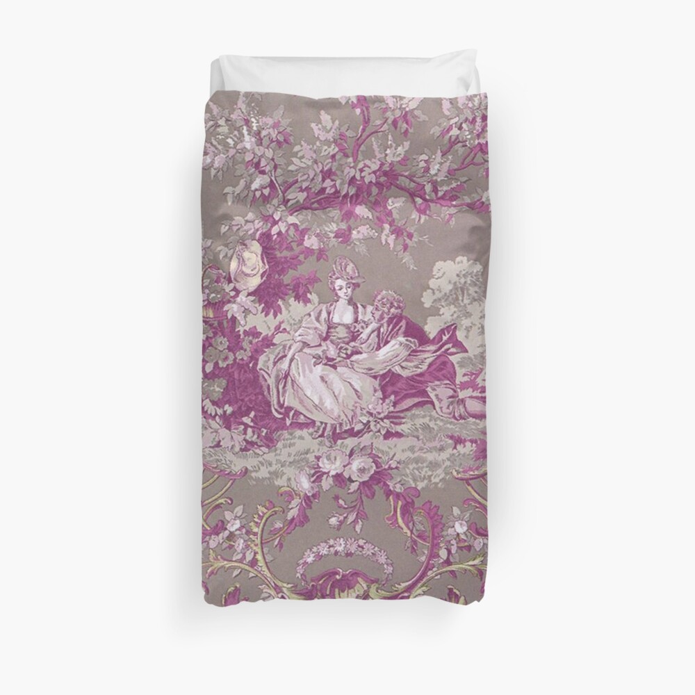 "Toile de Jouy No. 6" Duvet Cover by incarnations | Redbubble