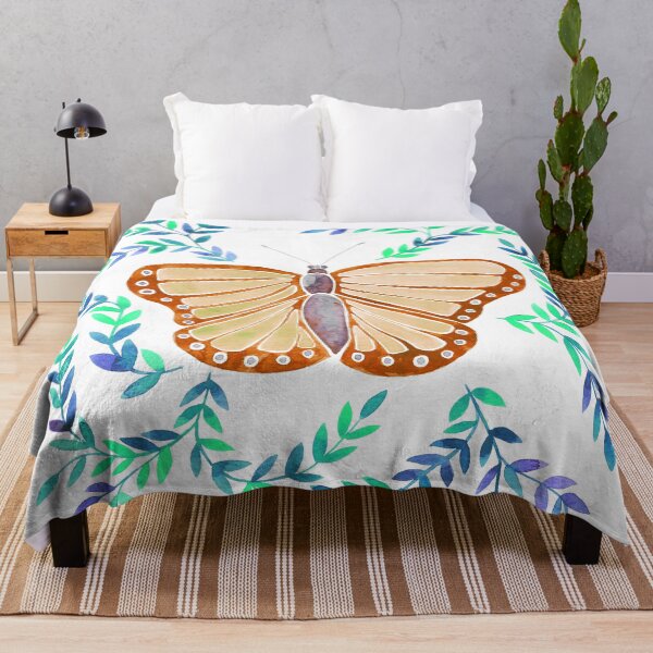 Item preview, Watercolor Butterfly - Orange designed and sold by monitdesign.