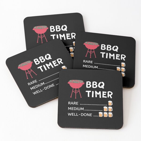 Item preview, BBQ Timer - Barbecue Dad Grillmaster designed and sold by reallyrealnow.