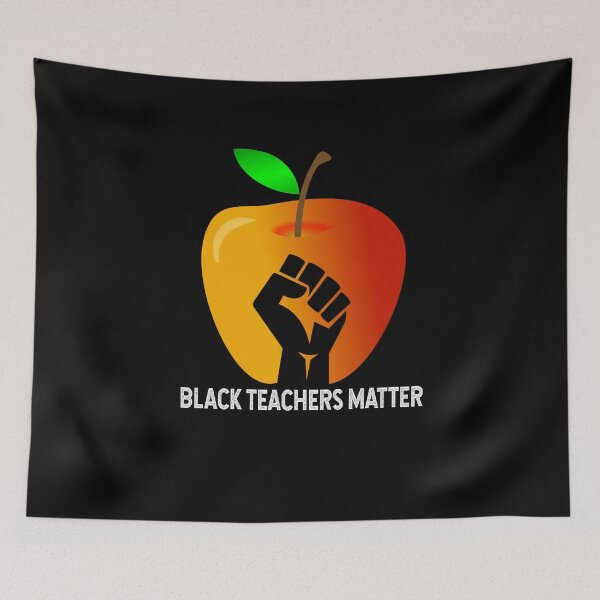 Item preview, Black Teachers Matter, Funny Fist Hand Design Teaching Quote designed and sold by PrintOfi.