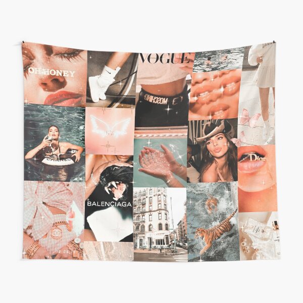 Featured image of post Vogue Aesthetic Wallpapers Collage - Collage kit pink aesthetic boujee wall room decor, photo collage print set of 120 pcs 4x6 8x10.