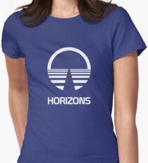 Horizons Tailliertes T-Shirt für Frauen