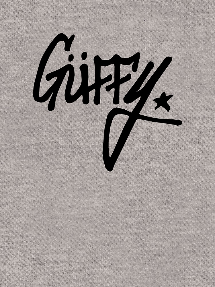 Güffy / Guffy Clothing Brand Plain Black Design Logo from Los Santos, San  Andreas | Lightweight Hoodie