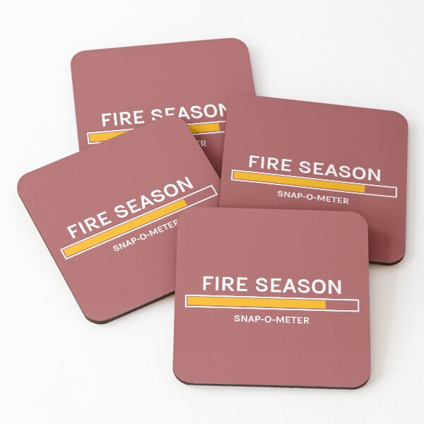 Item preview, fire season snap-o-meter designed and sold by Firefamily.