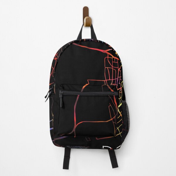 Item preview, Mapa de calles de la ciudad de Doha Modo oscuro designed and sold by map-lover.