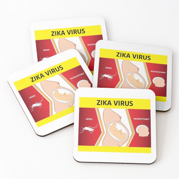 Item preview, Illustration of a pregnant with Zika Virus and newborn baby with microcephaly disease, Aedes. Ideal for informational and institutional related sanitation and medicine designed and sold by LucianoCosmo.