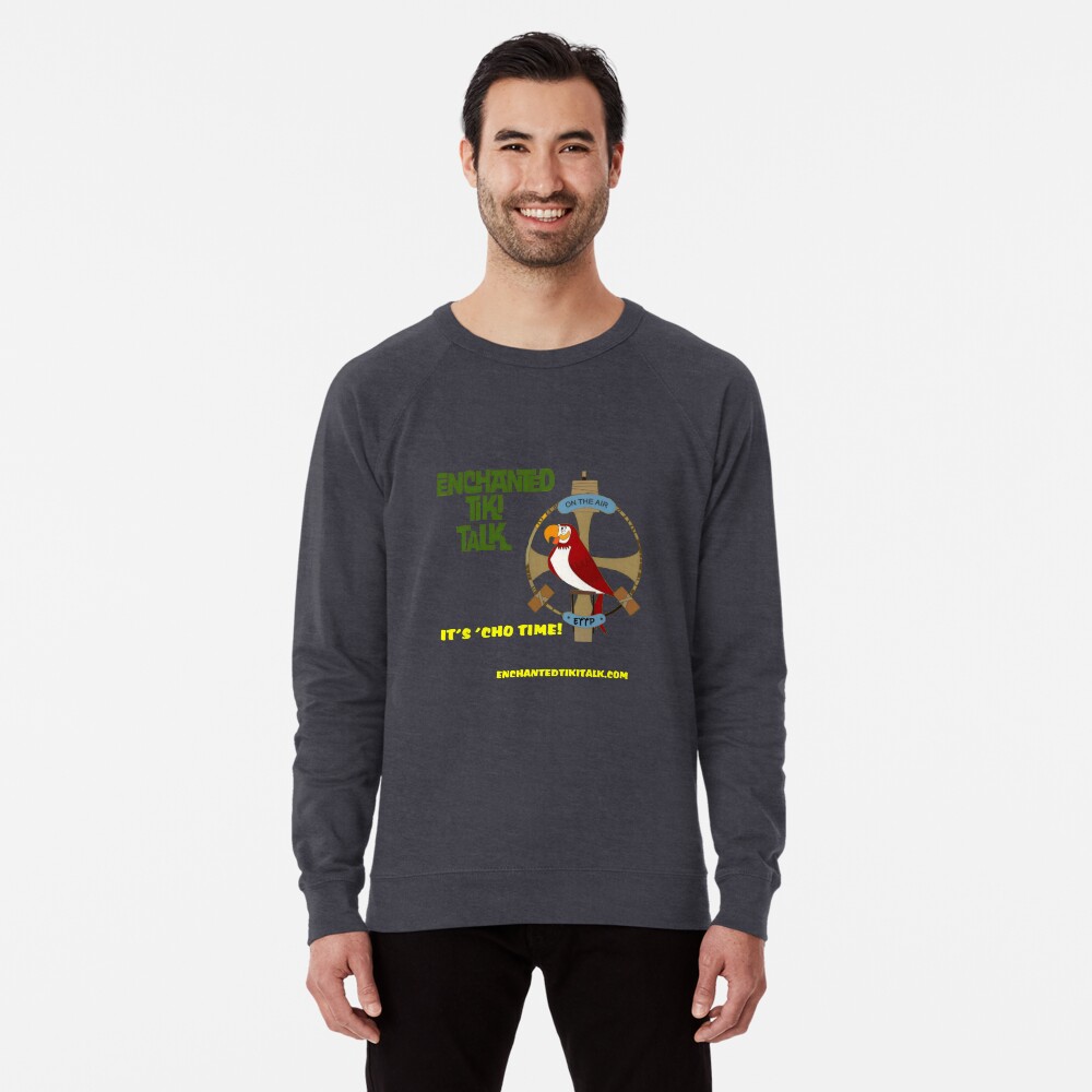 Item preview, Lightweight Sweatshirt designed and sold by tikitalkpodcast.