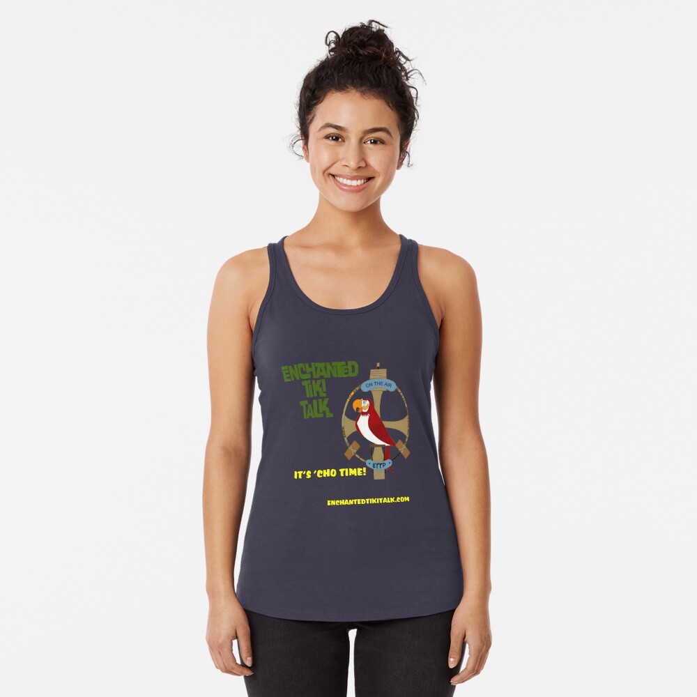 Item preview, Racerback Tank Top designed and sold by tikitalkpodcast.