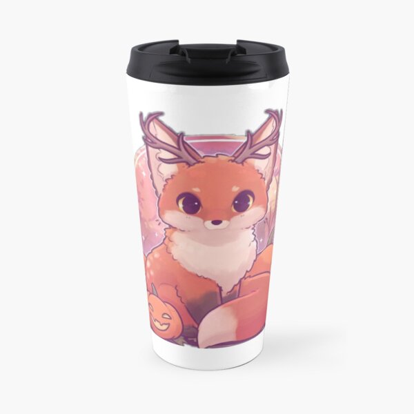 kawaii halloween fox Travel Mug
