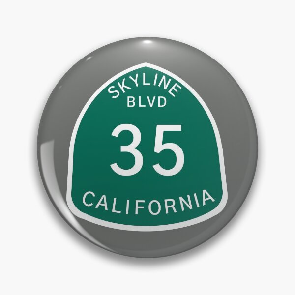 Item preview, California Highway 35 Sign designed and sold by milesmoriarty.
