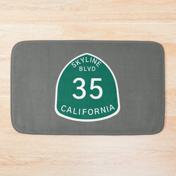 Item preview, California Highway 35 Sign designed and sold by milesmoriarty.