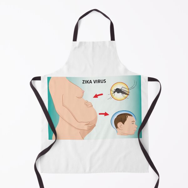 Item preview, Illustration of a pregnant with Zika Virus and newborn baby with microcephaly disease, Aedes. Ideal for informational and institutional related sanitation and medicine designed and sold by LucianoCosmo.
