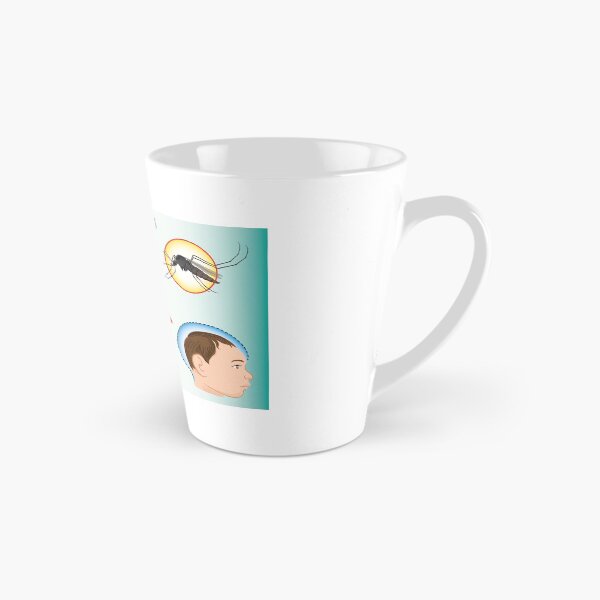 Item preview, Illustration of a pregnant with Zika Virus and newborn baby with microcephaly disease, Aedes. Ideal for informational and institutional related sanitation and medicine designed and sold by LucianoCosmo.