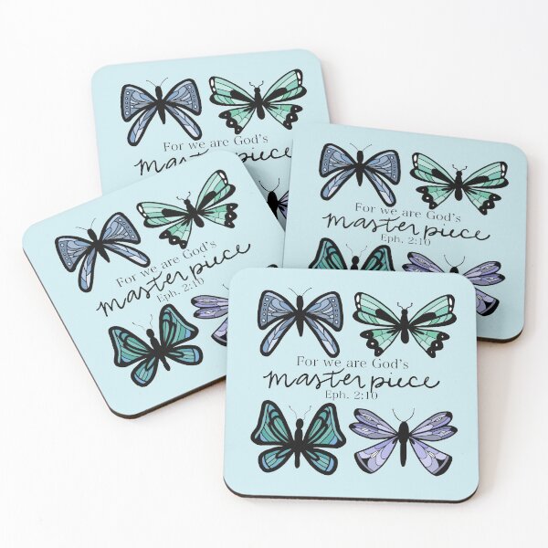 Item preview, Cool God's Masterpiece Butterflies designed and sold by faithprints.