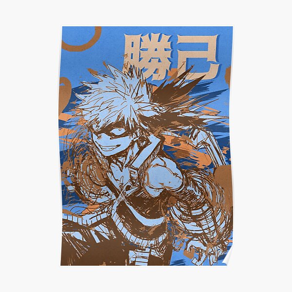 Katsuki Bakugou Poster