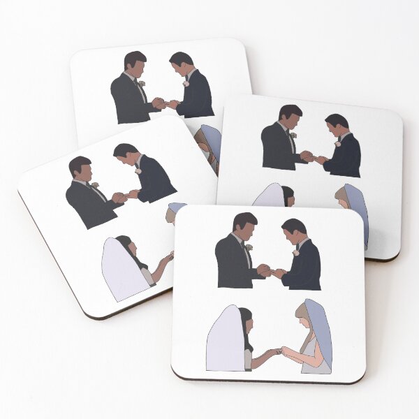 Item preview, klaine / brittana wedding designed and sold by Olivia Soble.
