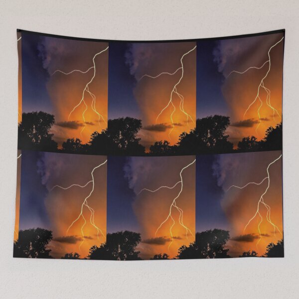 Item preview, Isolated Thunderstorm W/Cameo Appearance Of A Demon designed and sold by Vince Scaglione.