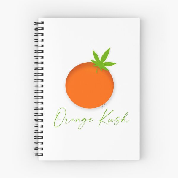 Item preview, orange kush weed strain digital art Figa Design designed and sold by figadesign.