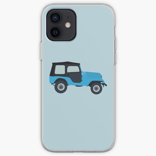 Stiles Stilinski Jeep CJ5 1976, Roscoe / Teen Wolf iPhone Soft Case