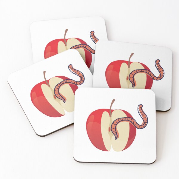 Item preview, Rotten Apple With a Worm designed and sold by designlee.