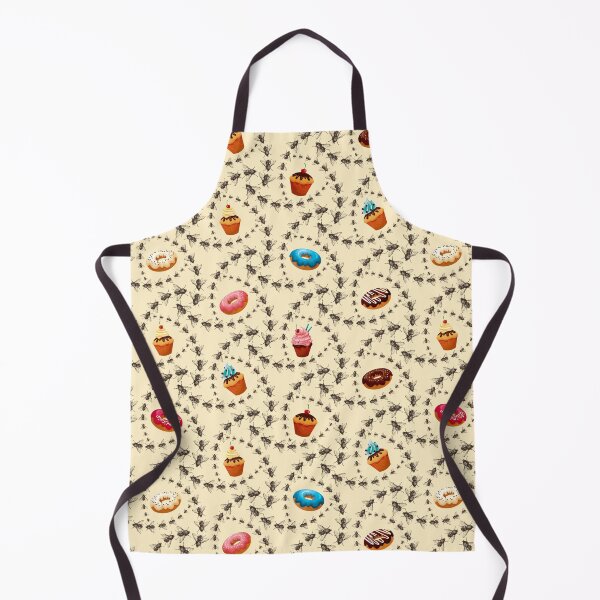 Item preview, Cupcakes, donuts and house flies - Powder Yellow designed and sold by DaveSavageArt.